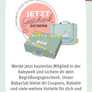 Überraschungstasche aus der Babywelt von Rossmann