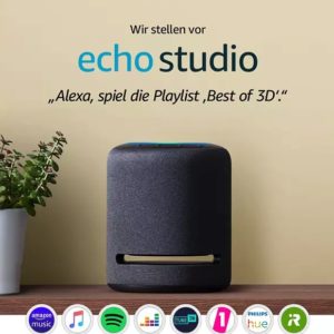 🎶 Amazon Echo Studio mit 3D-Sound für 159,99€