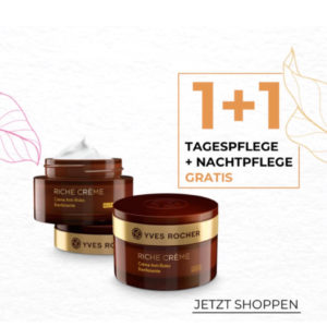 Yves Rocher 1 Nachtpflege gratis zu einer Tagespflege