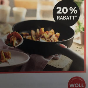 -20% auf Kochgeschirr von WOLL