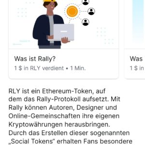 3$ Rally (RLY) bei coinbase