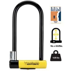 🚲 Kryptonite New York Lock STD Fahrrad-Bügelschloss (10x20cm) für 82,49€ (statt 109€)