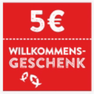 5€ Gutschein in der Nordsee-App  (10€ MBW)