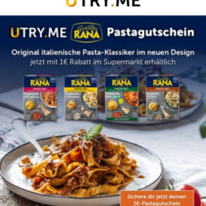 1€ Pastagutschein für Supermarkt Giovanni Rana Pasta- oder Lasagne-Set