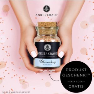 Gratis Geschenk bei Ankerkraut ab 15 Euro MBW &#043; zusätzlich 20% Rabatt auf die Bestellung