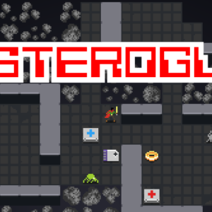 GRATIS Spiel „Asterogue“ kostenlos downloaden für Windows, Linux und Android bei itch.io