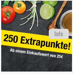 Edeka Genuss&#043; App 250 Punkte bei 25 € Einkauf geschenkt *Lokal Edeka Campus Lübeck*