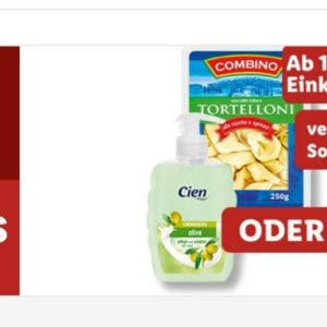 Gratis Handseife oder Tortelloni bei Lidl ab 10 Euro Mindest-Einkaufswert