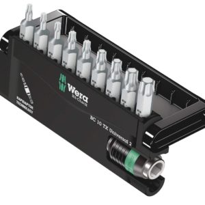 🪛 Wera Bit-Sortiment, Bit-Check 10 TX Universal 2 mit 10 Teilen für 14,34€ (statt 18€)