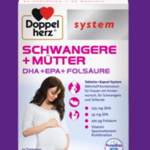 gratis Musterpackung Doppelherz system SCHWANGERE &#043; MÜTTER von Doppelherz