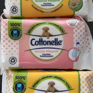 Cottonelle (feuchtes Toilettenpapier) gratis