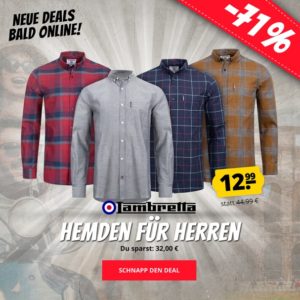 🪵 Lambretta Karo-Hemden für 12,99€ + 3,95€ Versand