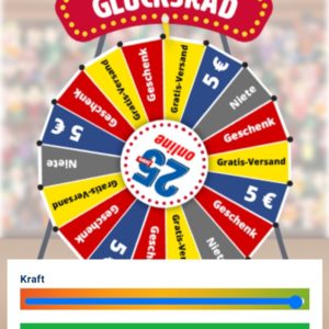 Westfalia Glücksrad: Gutscheine erspielen