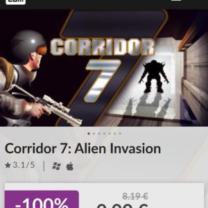 GRATIS Spiel „Corridor 7: Alien Invasion“ kostenlos downloaden bei GOG