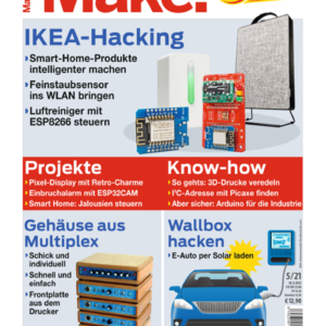 GRATIS 1 Zeitschrift &#034;Make&#034; (*Print-Ausgabe*) im Heise-Shop