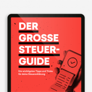 GRATIS Steuer-Guide von Taxfix und t3n kostenlos herunterladen