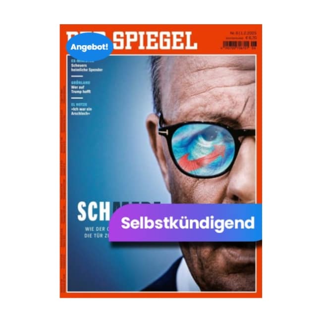 6 Ausgaben "Der Spiegel" für 6,95€ (statt 40€) - endet automatisch