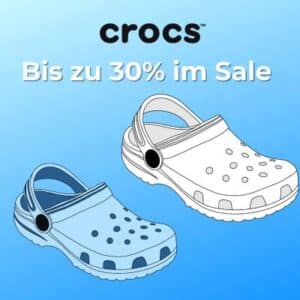 Crocs: Bis zu 30% Rabatt im Sale