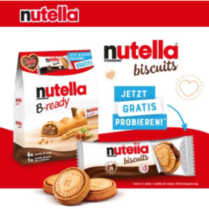 nutella biscuits als Zugabe zu B-ready