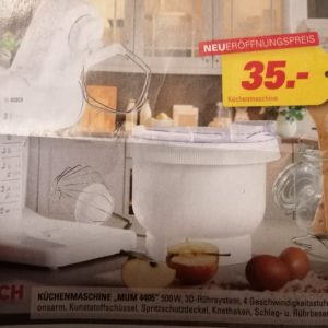 Lokal: Bosch MUM 4405 Möbel Höffner Kiel 35€