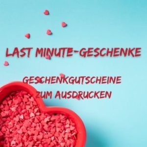 HEUTE ist Valentinstag 💘 Immer noch kein Geschenk? Gutscheine zum Ausdrucken von Amazon, Zalando, Douglas, u.v.m.