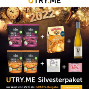 gratis Silvesterpaket zu Bestellung bei utry.me