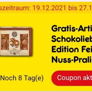 Gratis feine Nuss Pralinen bei Netto