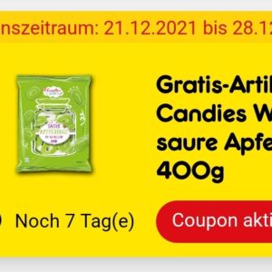 Gratis Apfelringe bei Netto