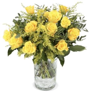 💛 Blumenstrauß Frühlingserwachen mit gelben Rosen für 23,98€