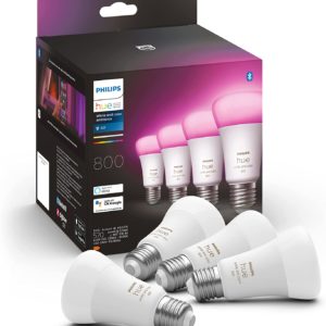 4x Philips Hue White and Colour Ambience (E27, Bluetooth) für 109€ (statt 151€)