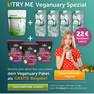 gratis zu Bestellung Veganuary Paket bei utryme