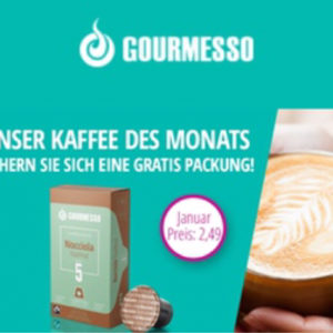 gratis Nocciola Kaffeekapseln zu Bestellung bei Gourmesso