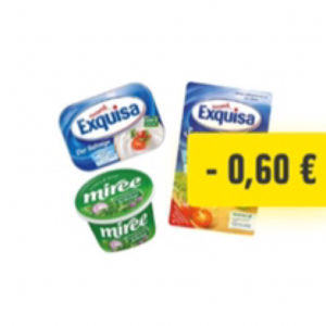 0,60€ Rabatt auf Exquisa Becher Scheiben und Miree Edeka App