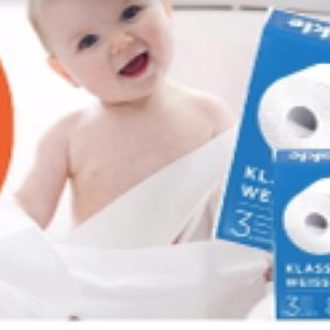 2€ Cashback auf 2x Toilettenpapier Hakle 3-lagig