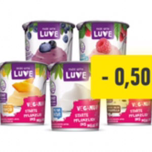 0,50€ Cashback auf Made with Luve Lughurt Edeka App