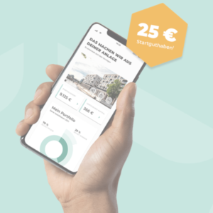 PROPVEST Immobilienanlage: 25€ Startguthaben