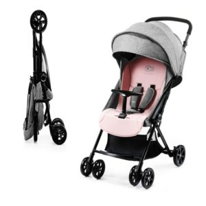 Kinderkraft Lite up Buggy für 59,95€ (statt 72€) - rosa Matratze kann auf graue Seite gedreht werden