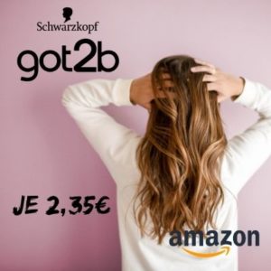 👩‍🦱 👨‍🦱 Schwarzkopf got2b Produkte für je 2,35 (statt 3,99€) - Strandmatte Haarstyling Paste uvm.