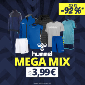 💪 Hummel Mega Mix Sale mit Shirts, Jogginghosen und mehr