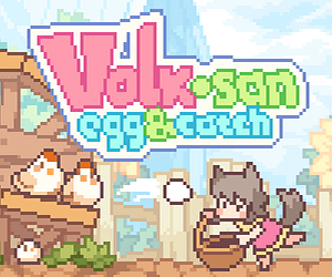 GRATIS Spiel „Volk-san: Egg&amp;Catch“ kostenlos downloaden für Windows bei itch.io