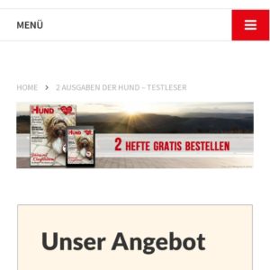 2 Hefte &#034;Der Hund&#034; gratis