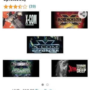 &#034;XCOM&#034;-Komplettpaket für 5 Steam-Spiele (Apocalypse / Enforcer / Interceptor / Terror from the Deep / UFO Defense) kostenlos bei Amazon.co.uk (Online-Spielcode)