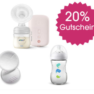 Babymarkt: 20% Rabatt auf ausgewählte Philips Avent Artikel