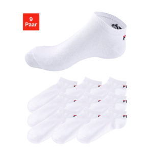 Nur heute! 🧦9 Paar Fila Sneakersocken ab 12,74€ (statt 21€)