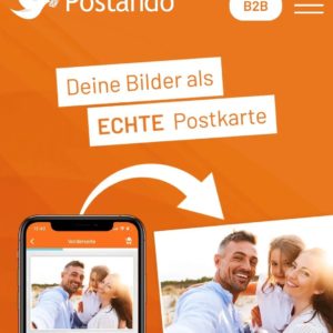 GRATIS Postkarte mit Postando-App und Gutscheincode &#034;Postkarte2022&#034; ab 31.03.2022 kostenlos versenden (Neukunden)