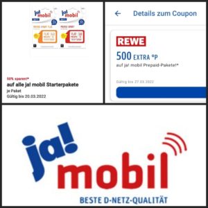 Ja! Mobil bis 30.10. im weitesten Sinne gratis testen - nur bei Rewe, mit der App &amp; Payback