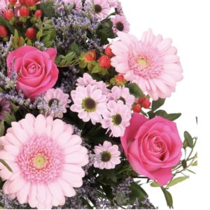 💐 Blumenstrauß 1000 Küsse mit Gerbera & Rosen für 24,99€ + Versand