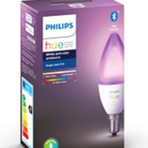 PHILIPS White &amp; Col. Amb. E14 Einzelpack 