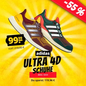 💚 💛 adidas Ultra 4D Arizona State für nur 99,99€ (statt 154€)