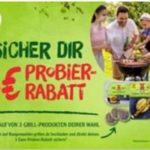 3€ Cashback auf 3 vegane Grillprodukte von Rügenwälder Mühle